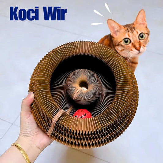 Zapewnij kotu zajęcie na długie godziny i stymulacje umysłową z Kocim Wirem