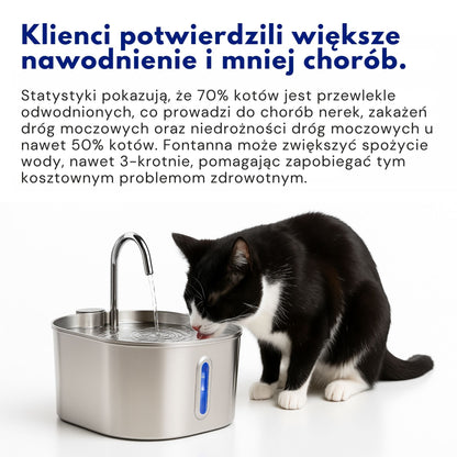 Chroń swojego kota przed infekcjami dróg moczowych, kamieniami i chorobami nerek.